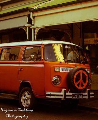 You can't have a suburb of the people who love the old stuff without one of them owning a retro Kombi. :-)